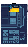 Doctor Who Doormat Tardis Pyramid International