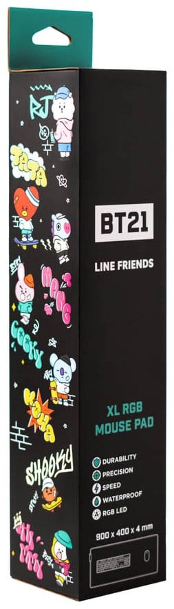 BT21 LED XXL Mouse Mat Grupo Erik