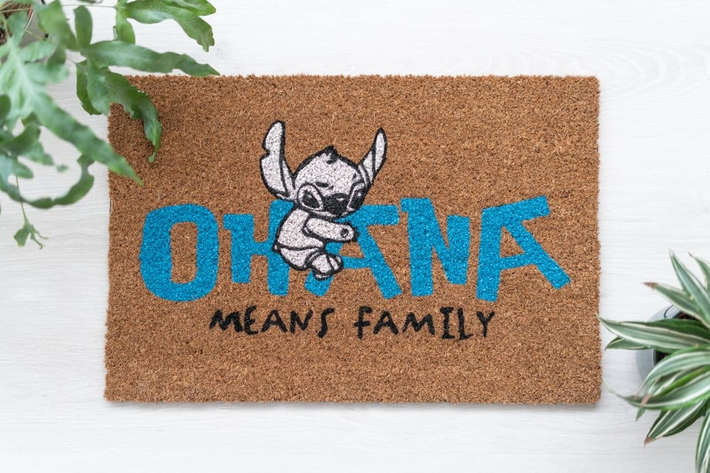Disney Stitch Doormat Ohana Grupo Erik