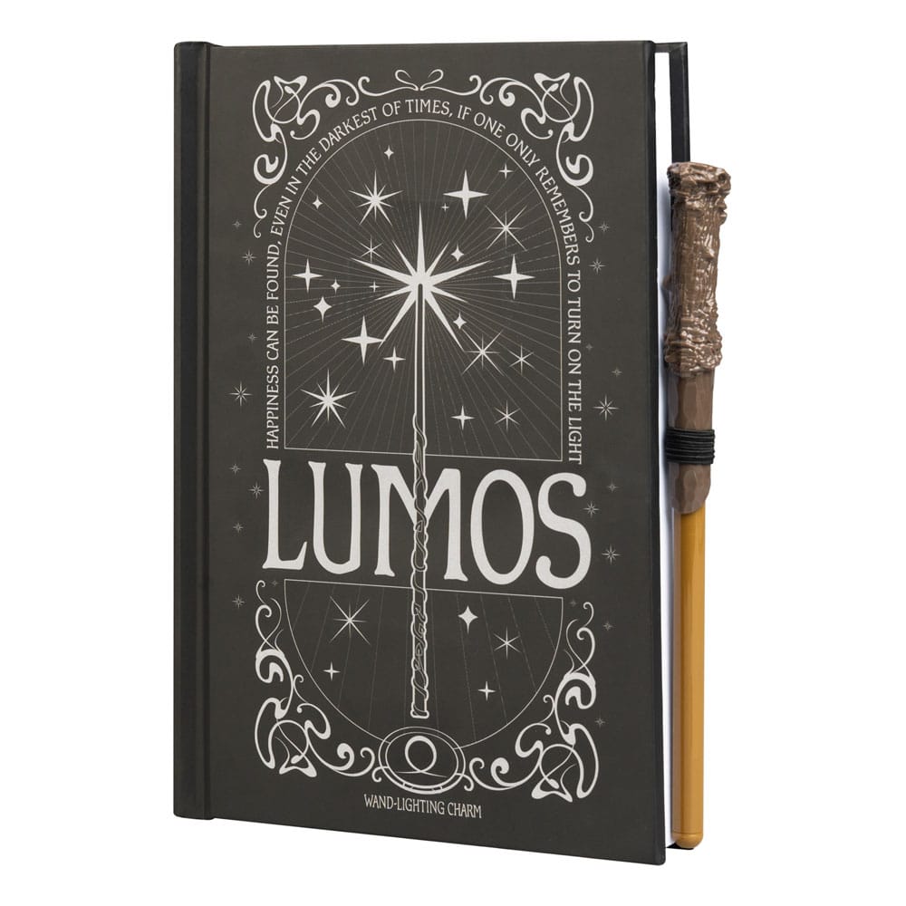 Harry Potter Premium Notebook A5 with Light Lumos Maxima Grupo Erik