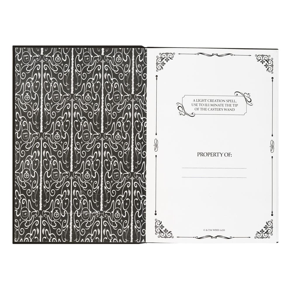 Harry Potter Premium Notebook A5 with Light Lumos Maxima Grupo Erik
