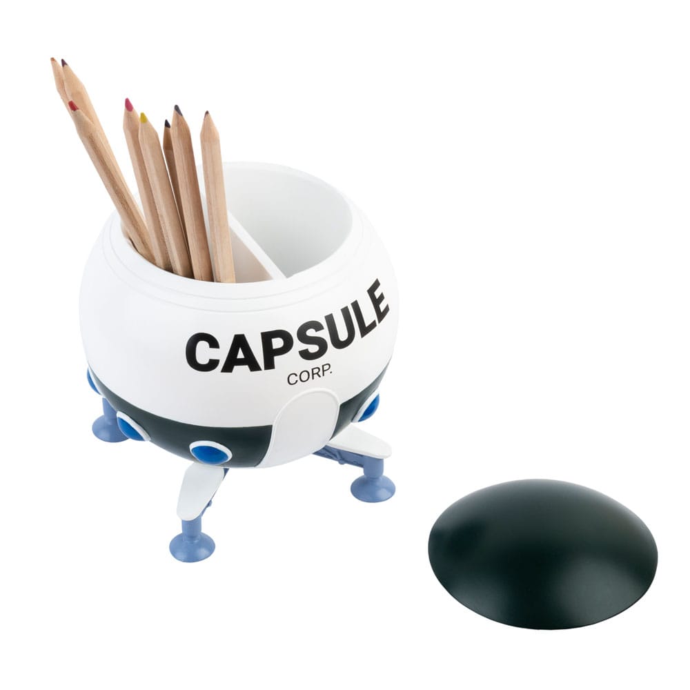 Dragon Ball Z Pencil Holder Spaceship Capsule Corp Grupo Erik