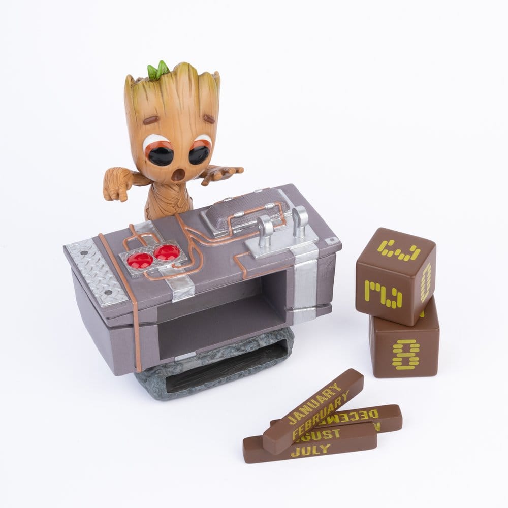 Marvel 3D Perpetual Calendar Groot Death Button Grupo Erik
