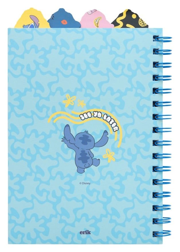Disney Stitch Project Notebook A5 Grupo Erik