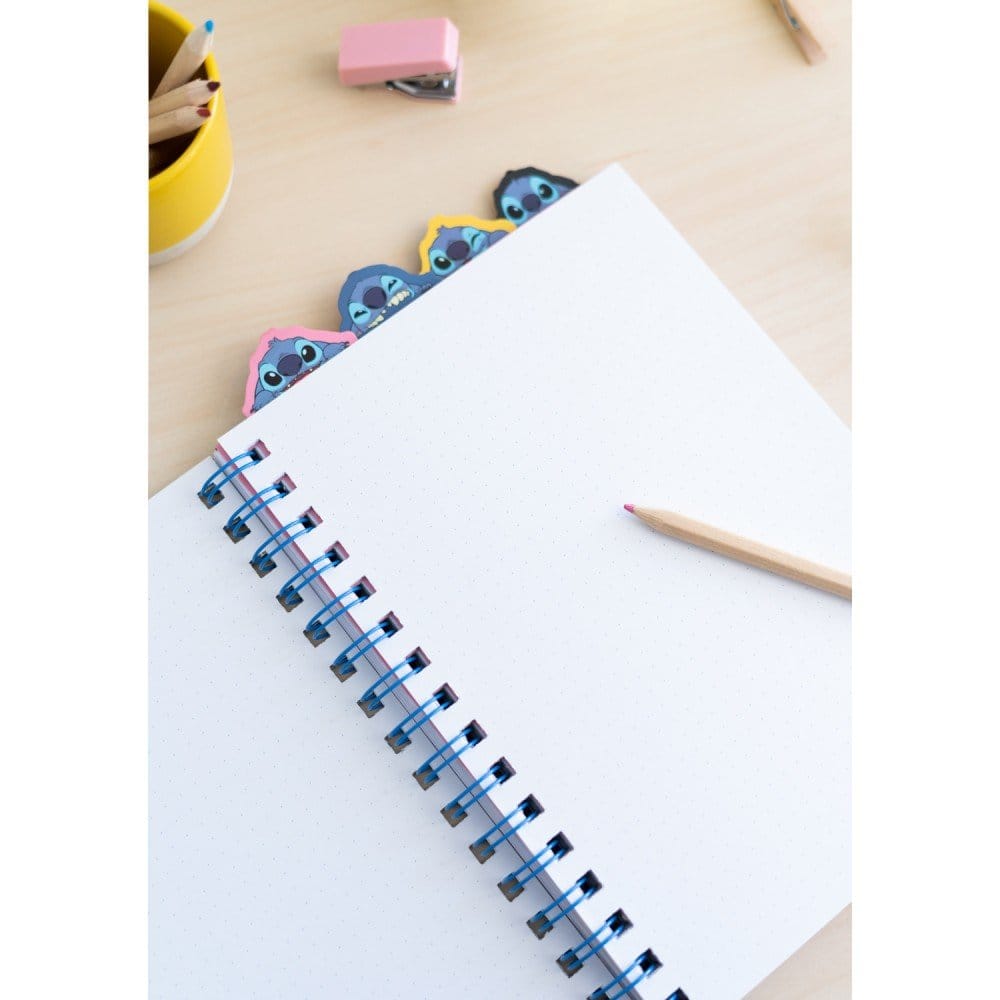 Disney Stitch Project Notebook A5 Grupo Erik