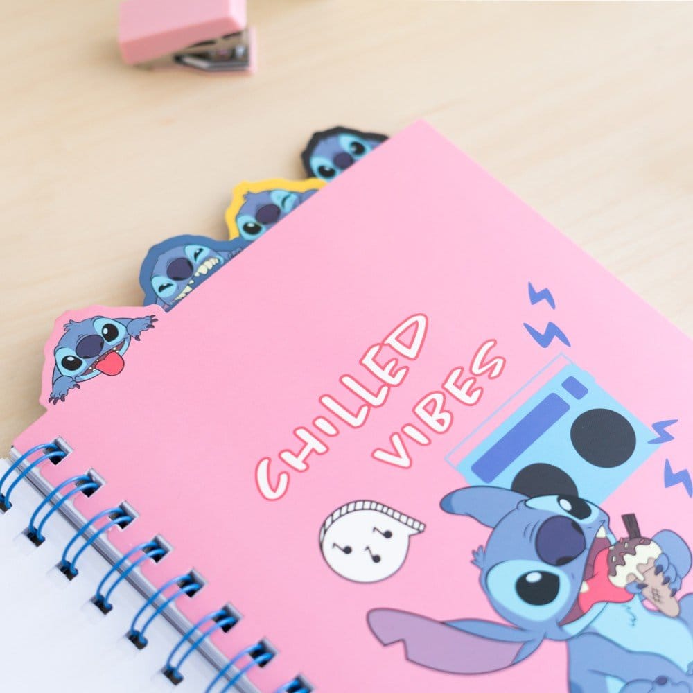 Disney Stitch Project Notebook A5 Grupo Erik