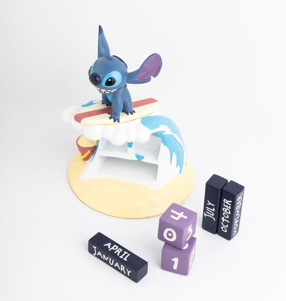 Stitch 3D perpetual Calendar Surfer Grupo Erik
