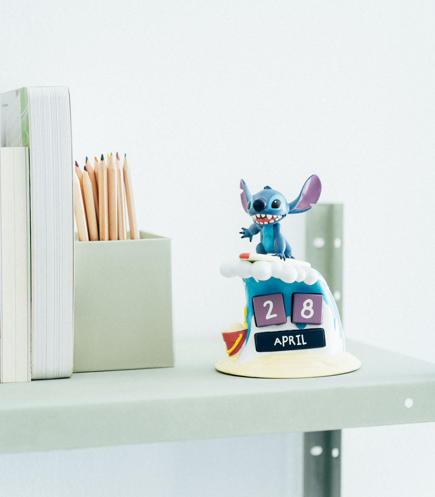 Stitch 3D perpetual Calendar Surfer Grupo Erik