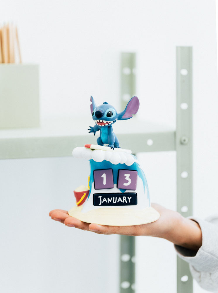 Stitch 3D perpetual Calendar Surfer Grupo Erik