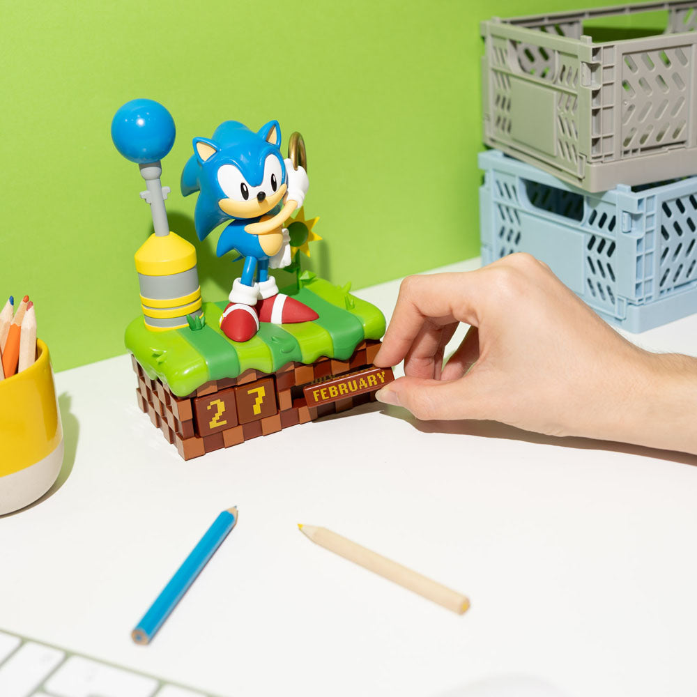 Sonic the Hedgehog 3D perpetual Calendar Sonic Grupo Erik