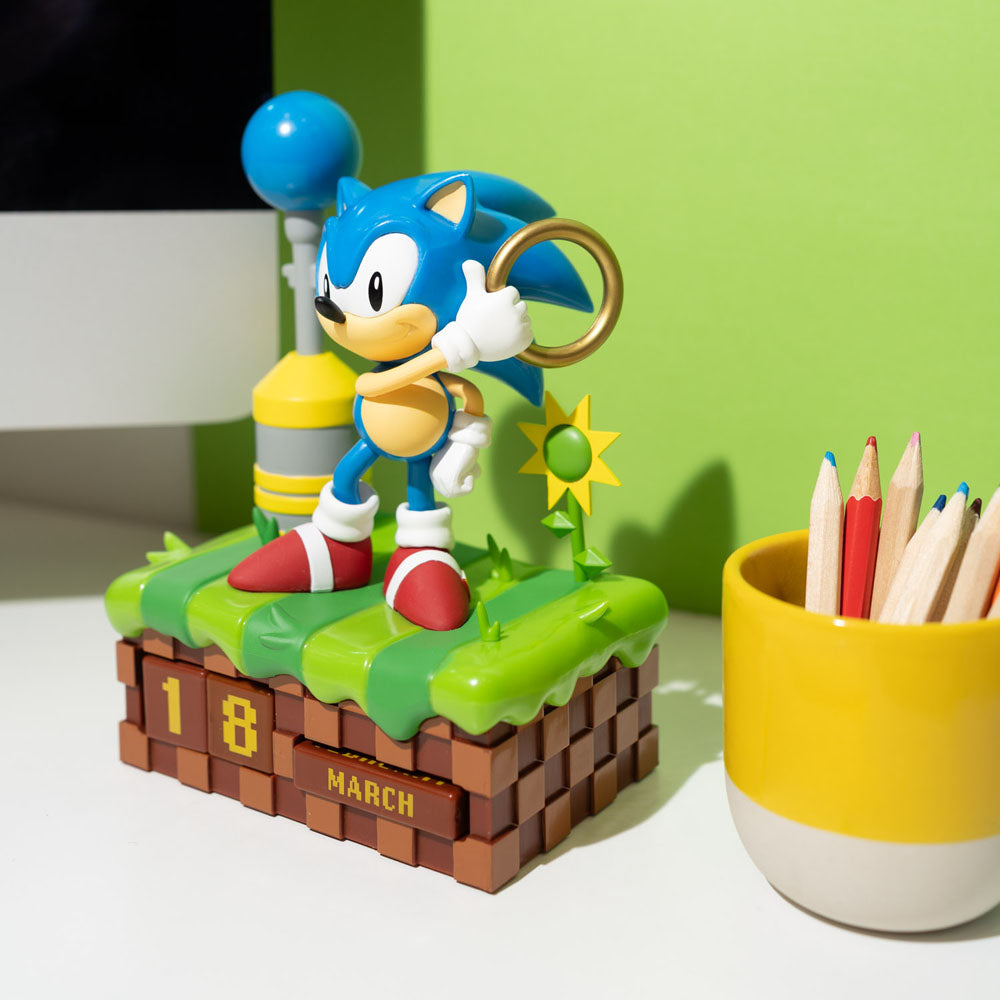 Sonic the Hedgehog 3D perpetual Calendar Sonic Grupo Erik