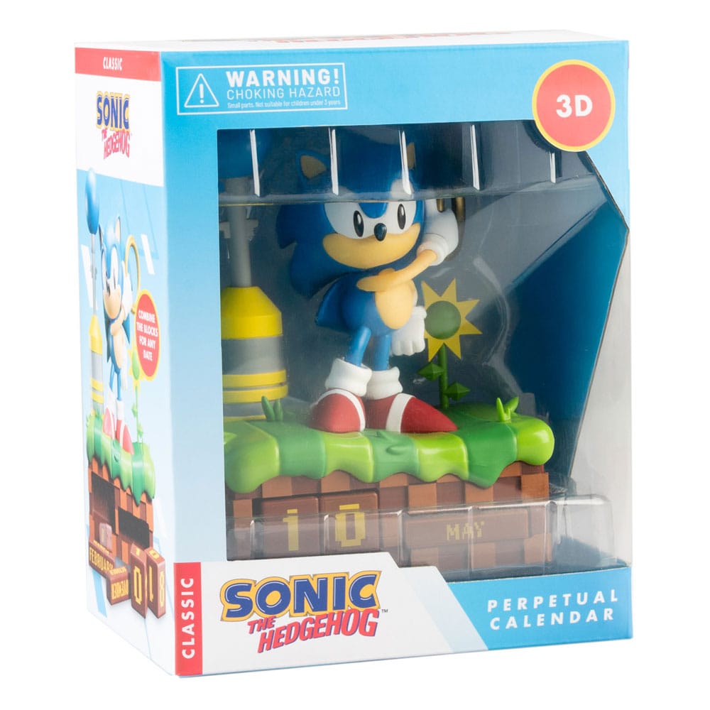 Sonic the Hedgehog 3D perpetual Calendar Sonic Grupo Erik