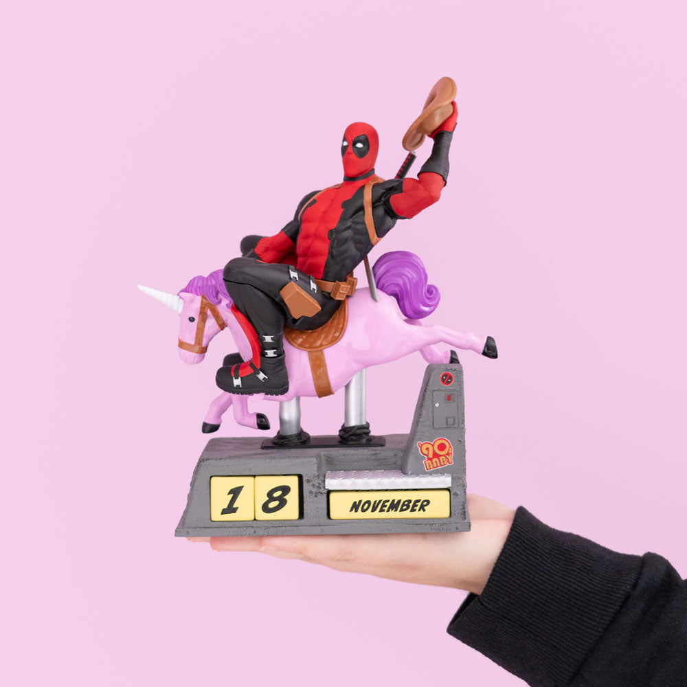 Deadpool 3D perpetual Calendar Grupo Erik