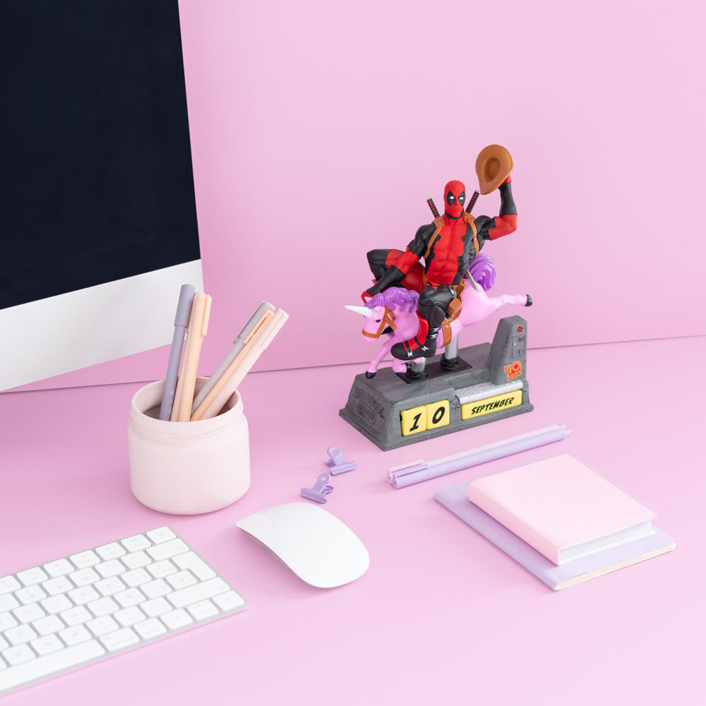 Deadpool 3D perpetual Calendar Grupo Erik
