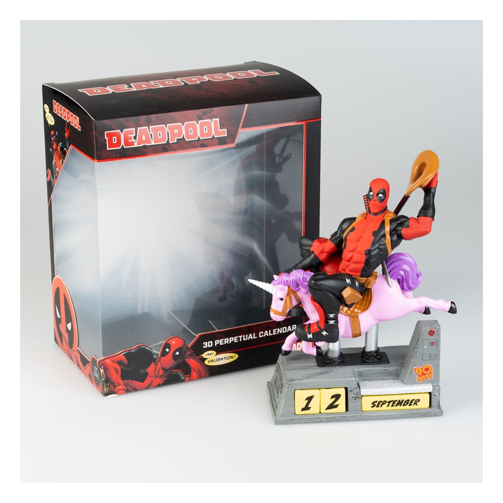 Deadpool 3D perpetual Calendar Grupo Erik