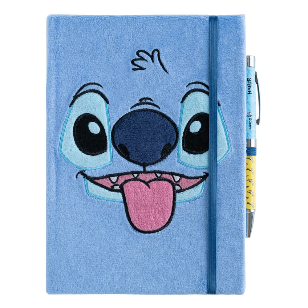Stitch Premium Plush Notebook A5 with pen Tropical Grupo Erik