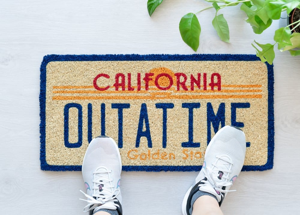 Back to the Future Door Mat Grupo Erik