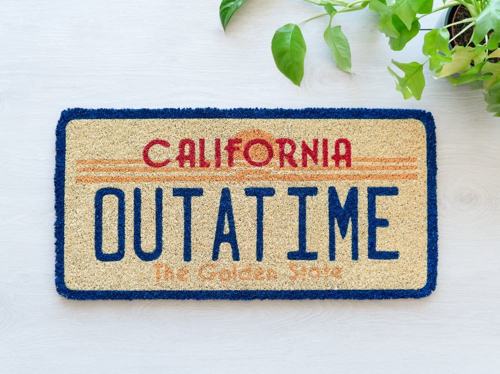Back to the Future Door Mat Grupo Erik