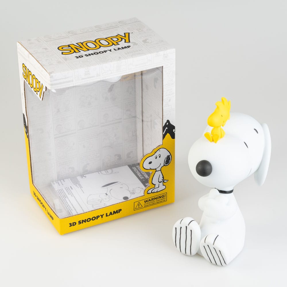 Peanuts Lamp with USB C Snoopy Grupo Erik