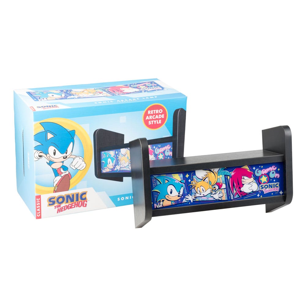 Sonic The Hedgehog Lamp with USB C Arcade Grupo Erik