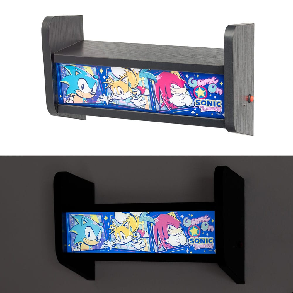 Sonic The Hedgehog Lamp with USB C Arcade Grupo Erik