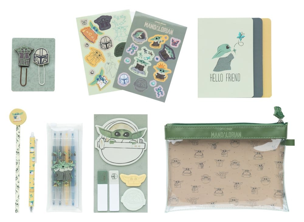 Star Wars The Mandalorian Stationery Set Grogu Grupo Erik