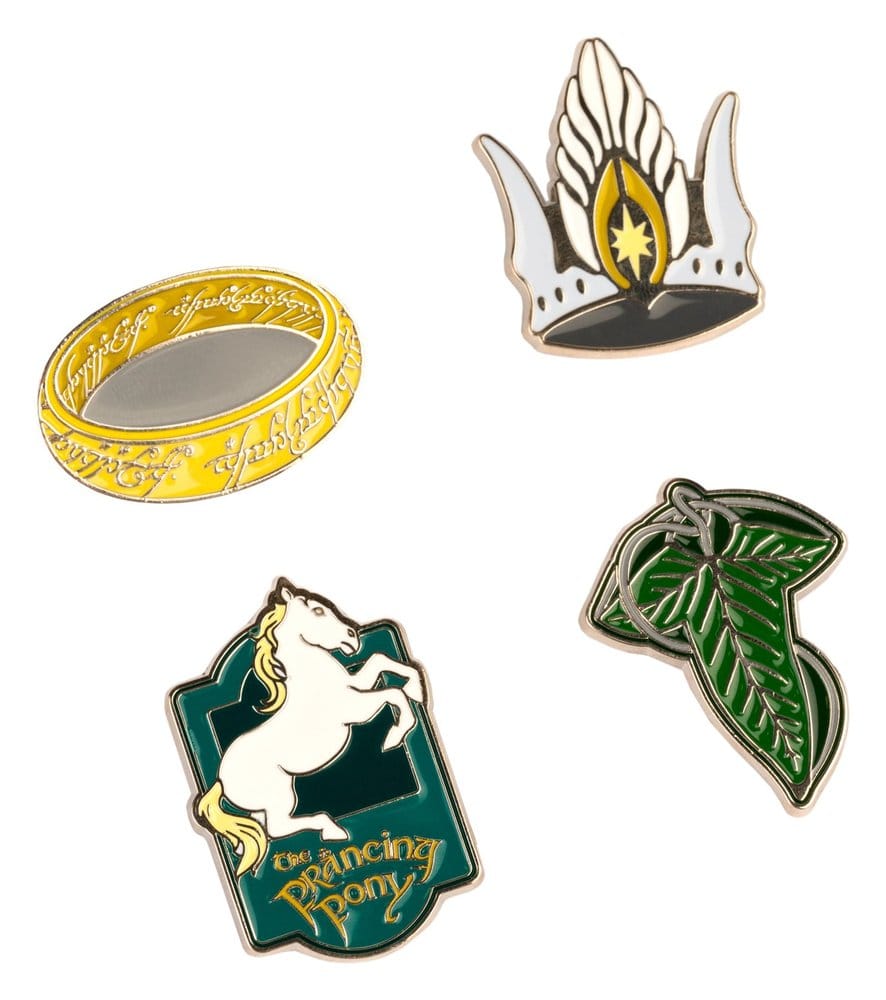 The Lord of the Rings Pins Set of 4 Grupo Erik