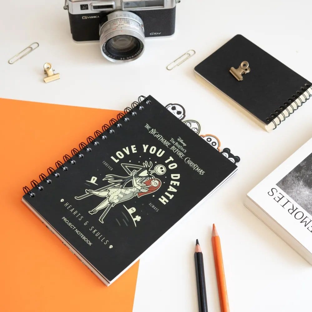 The Nightmare Before Christmas Project Notebook A5 Grupo Erik