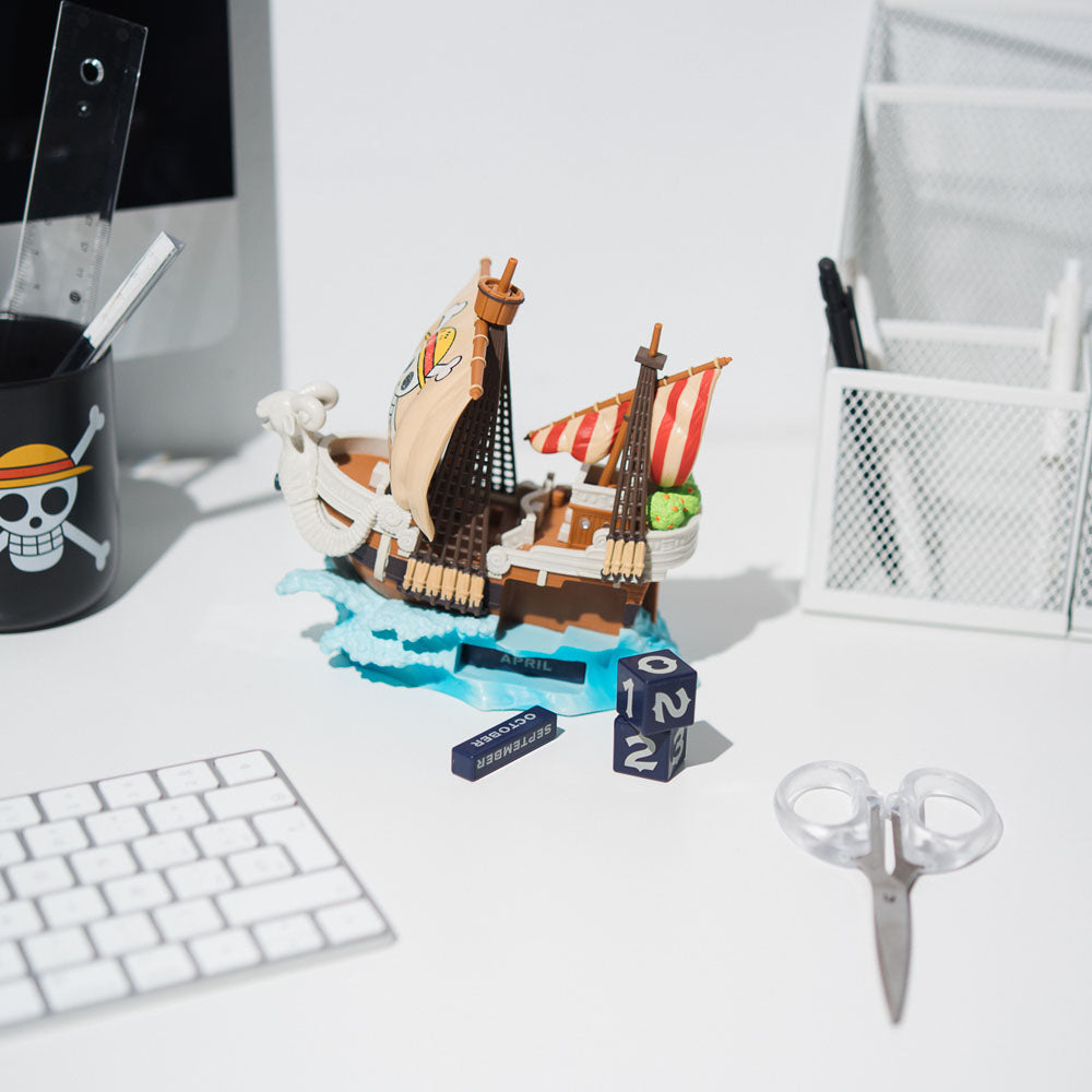 One Piece 3D perpetual Calendar Going Merry Grupo Erik