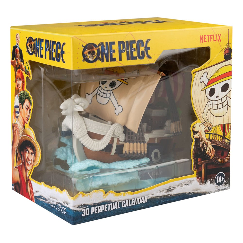 One Piece 3D perpetual Calendar Going Merry Grupo Erik