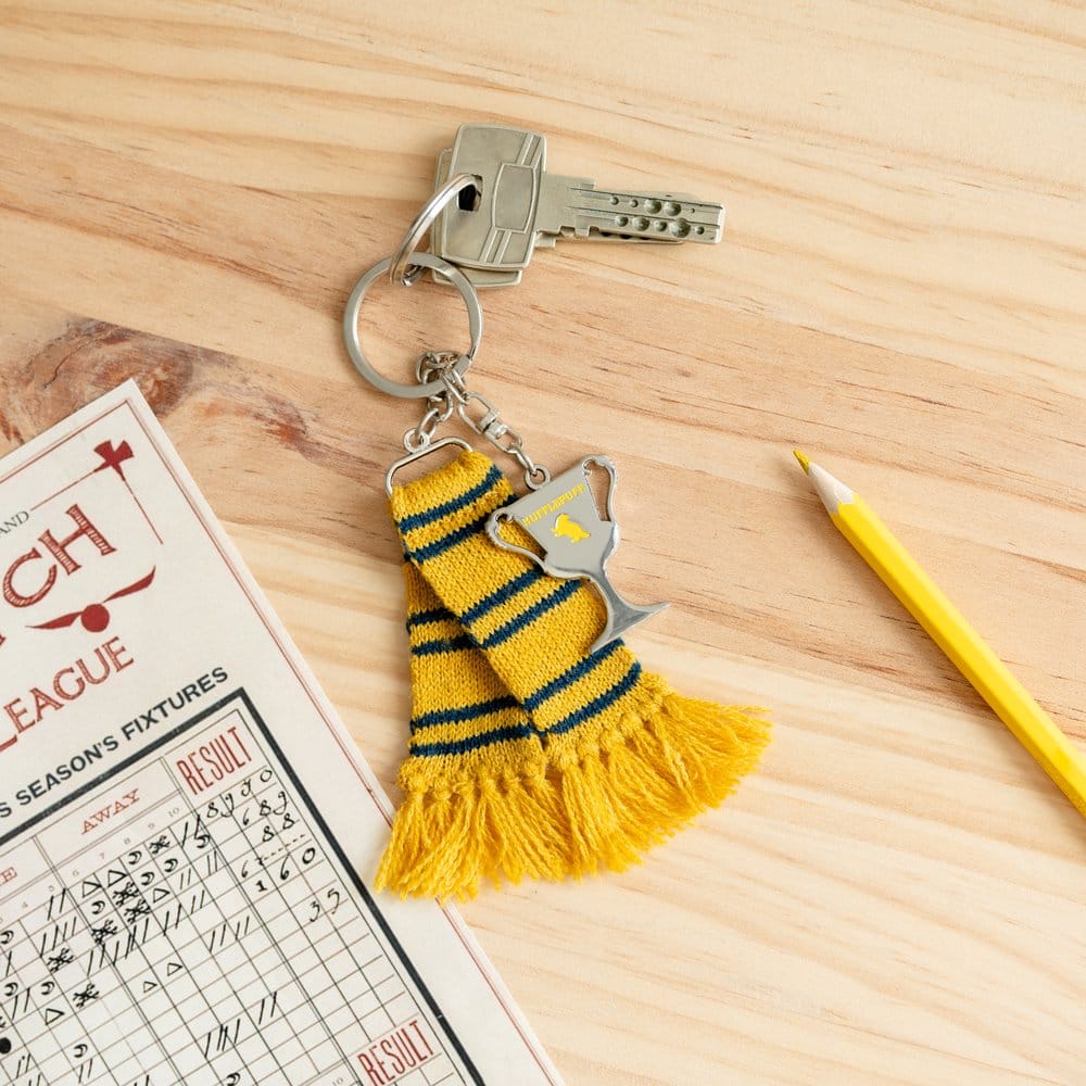 Harry Potter Keyring Hufflepuff Scarf Grupo Erik