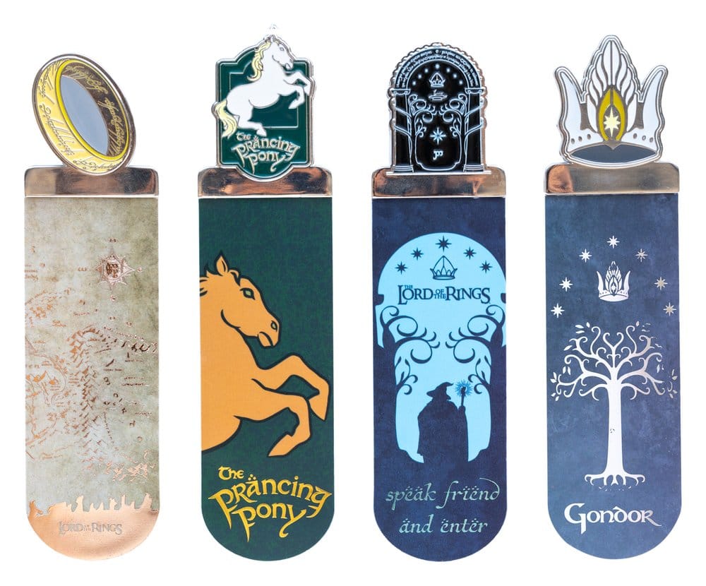 The Lord of the Rings Bookmarks Set of 4 Grupo Erik
