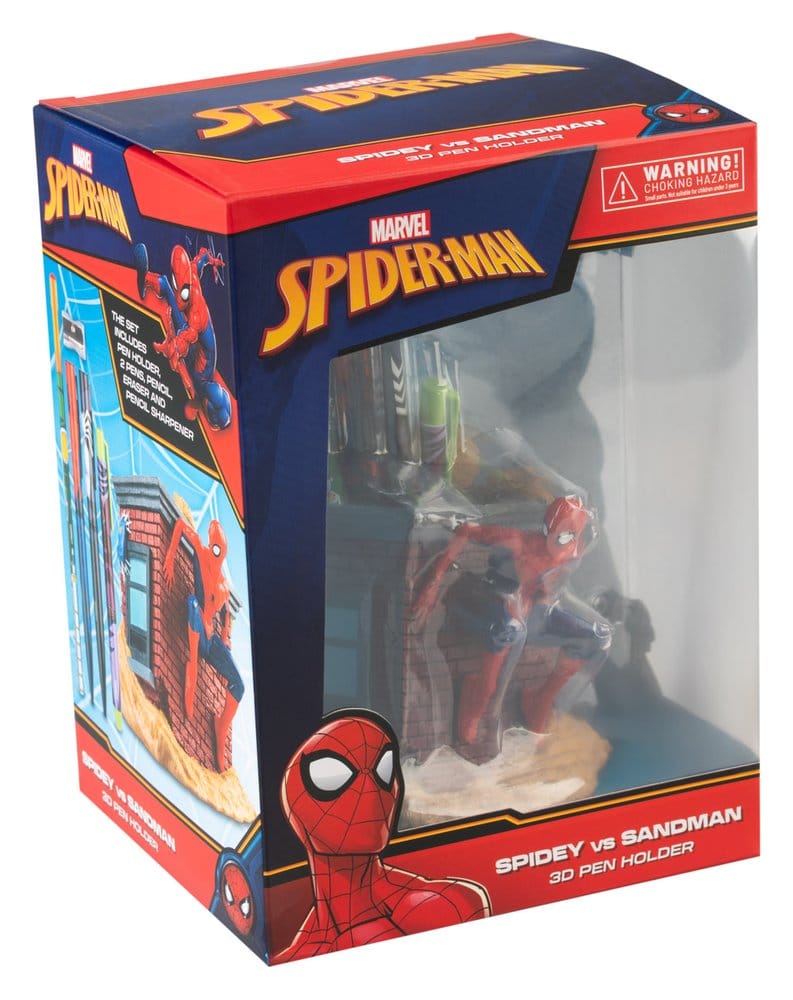 Spider-Man Pen Holder with Stationery Set Grupo Erik