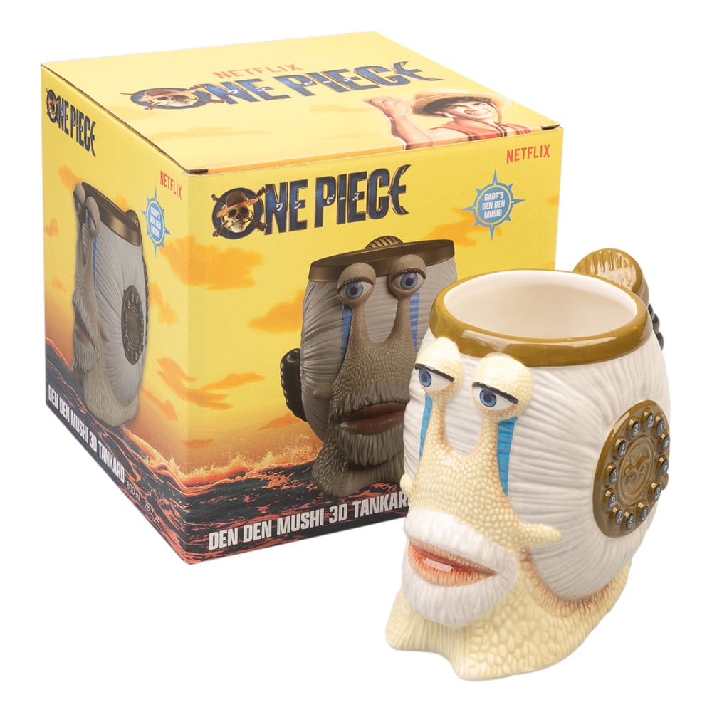 One Piece Tankard Den Den Mushi Grupo Erik