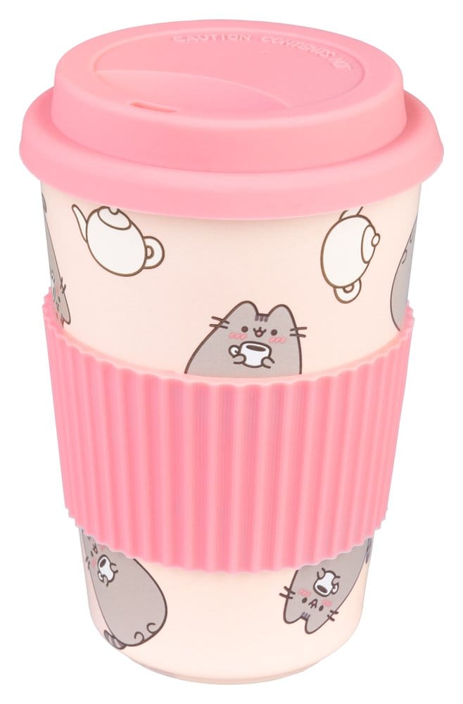 Pusheen Ceramic Mug with Lid 400 ml Grupo Erik