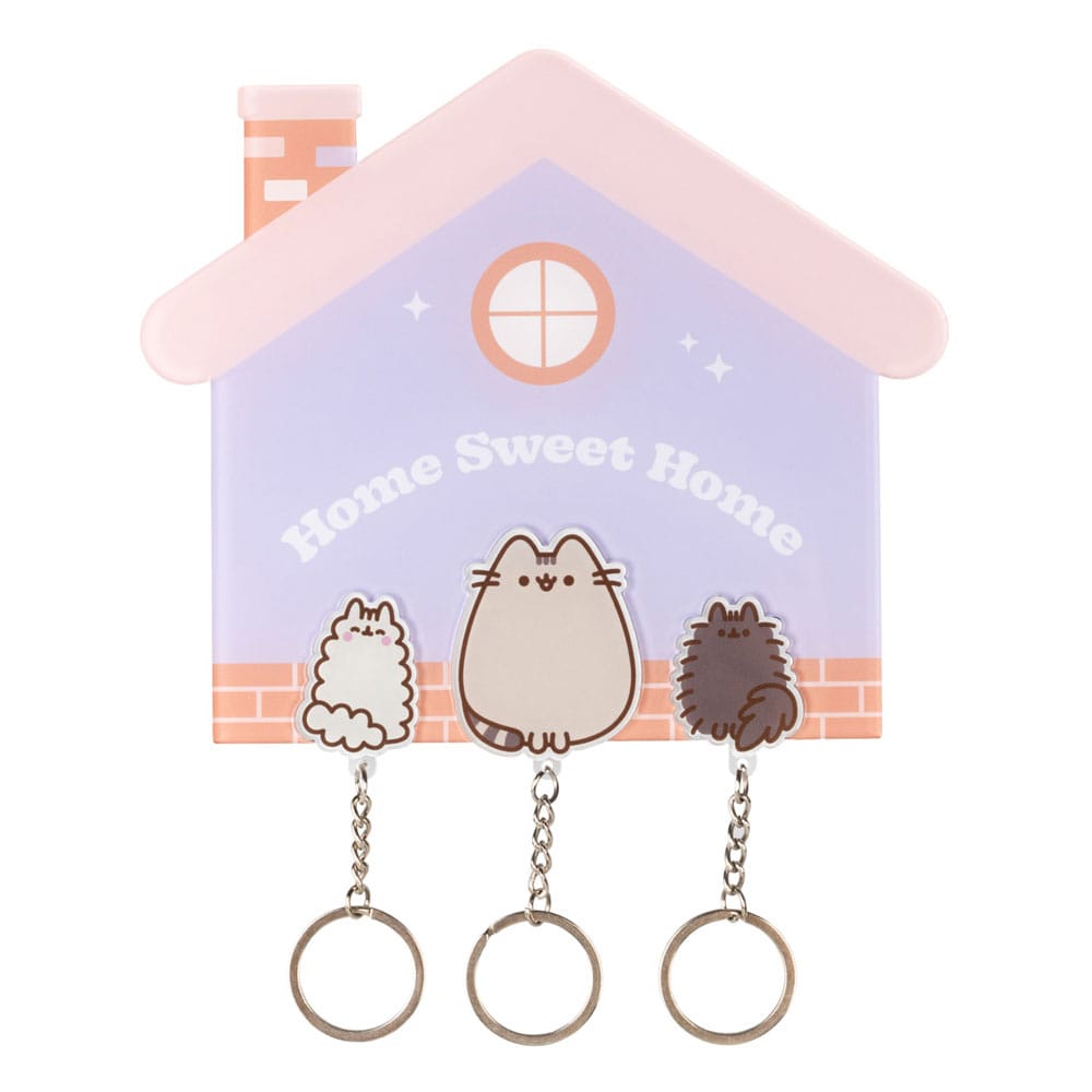 Pusheen Key rack incl. 3 key rings Grupo Erik