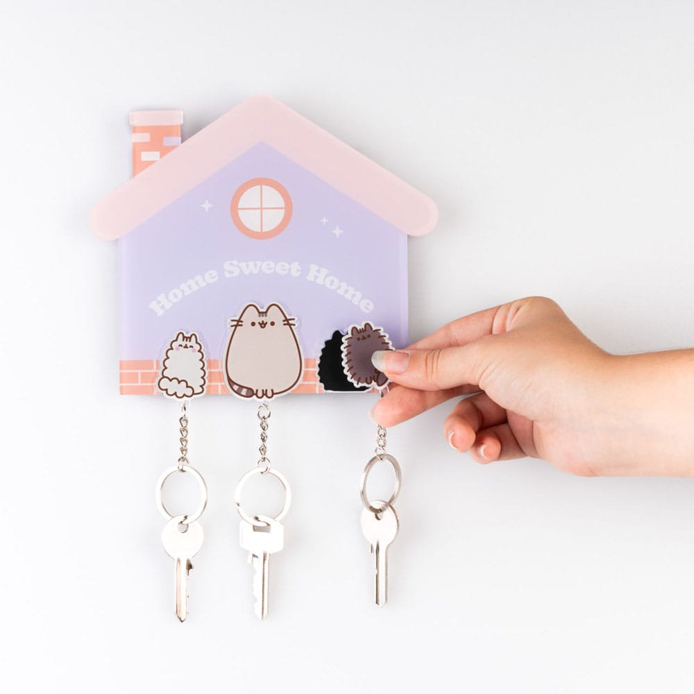 Pusheen Key rack incl. 3 key rings Grupo Erik