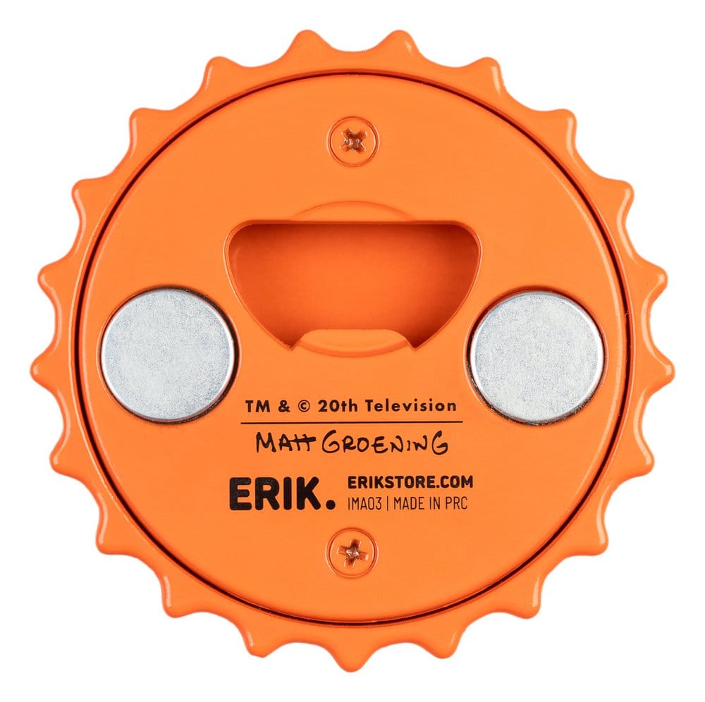 The Simpsons Magnet with Bottle Opener Duff Beer Grupo Erik