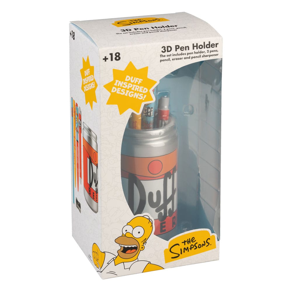 The Simpsons Pencil Holder incl. Stationary Set Grupo Erik