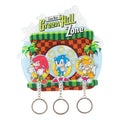 Sonic the Hedgehog Key rack incl. 3 key rings Grupo Erik