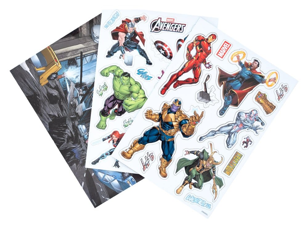 Marvel Die Cut Magnet Set Avengers Grupo Erik