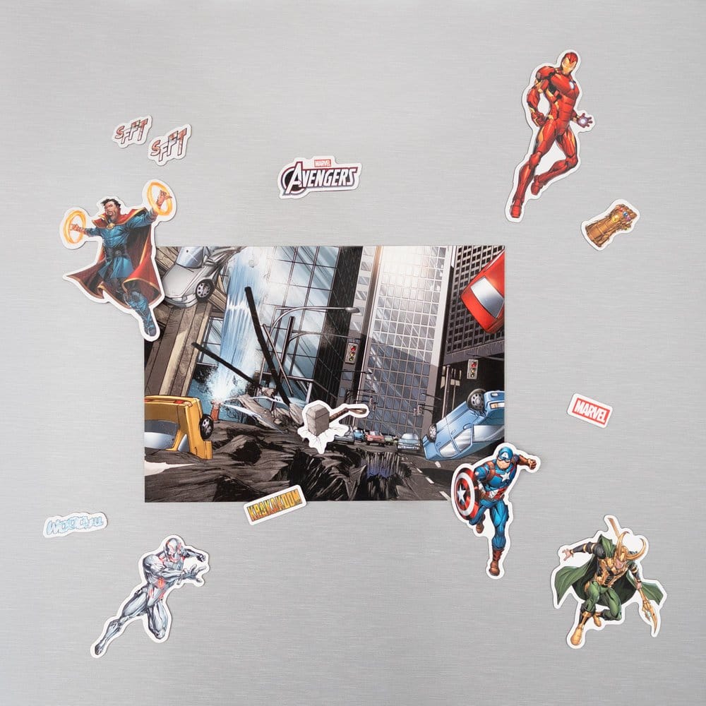 Marvel Die Cut Magnet Set Avengers Grupo Erik