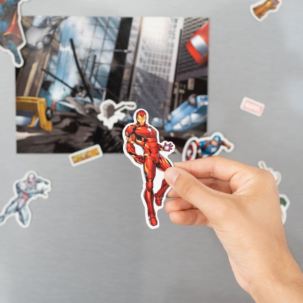 Marvel Die Cut Magnet Set Avengers Grupo Erik