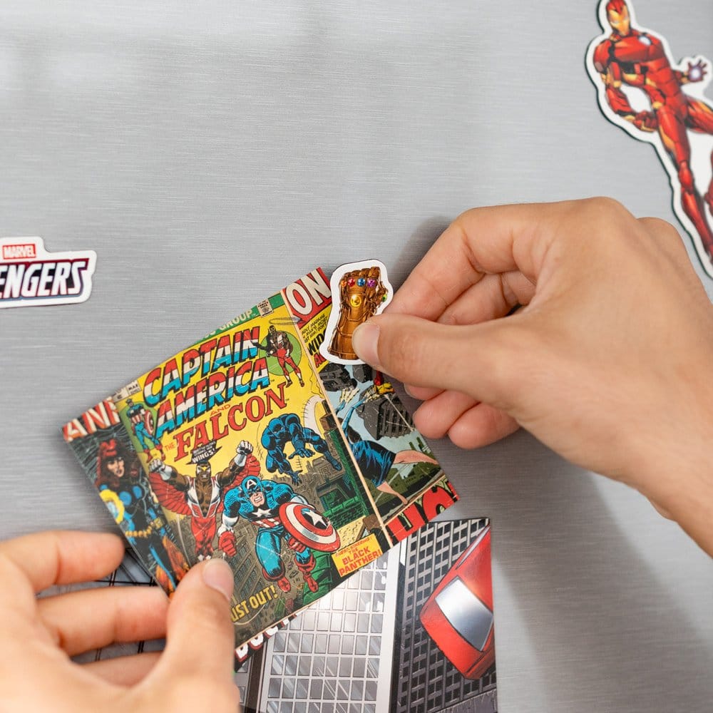 Marvel Die Cut Magnet Set Avengers Grupo Erik