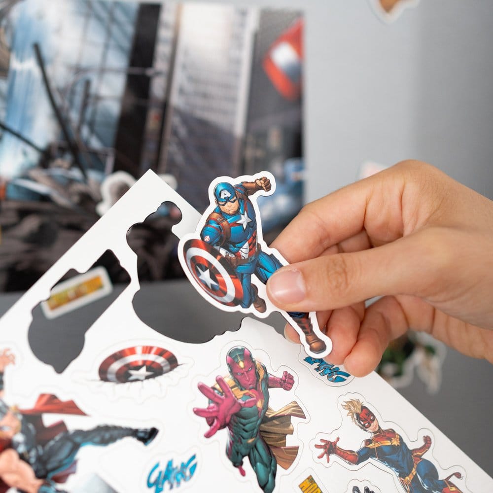 Marvel Die Cut Magnet Set Avengers Grupo Erik