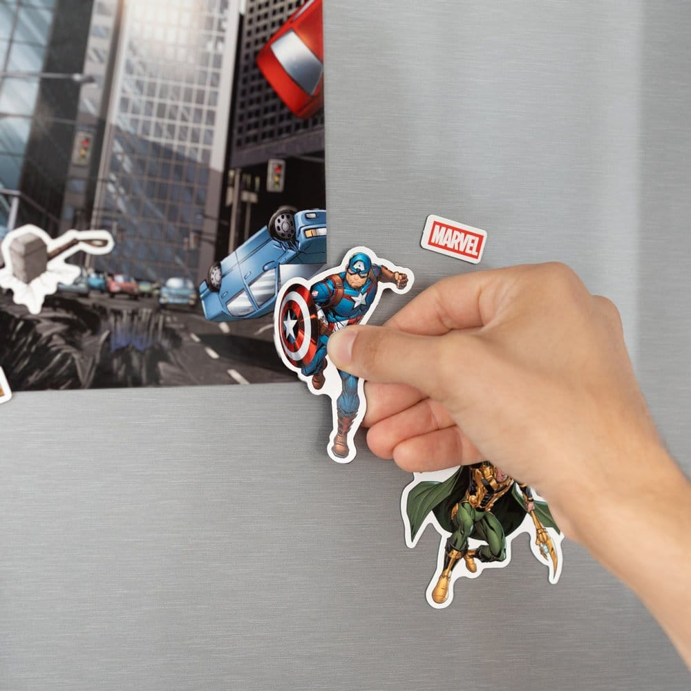 Marvel Die Cut Magnet Set Avengers Grupo Erik