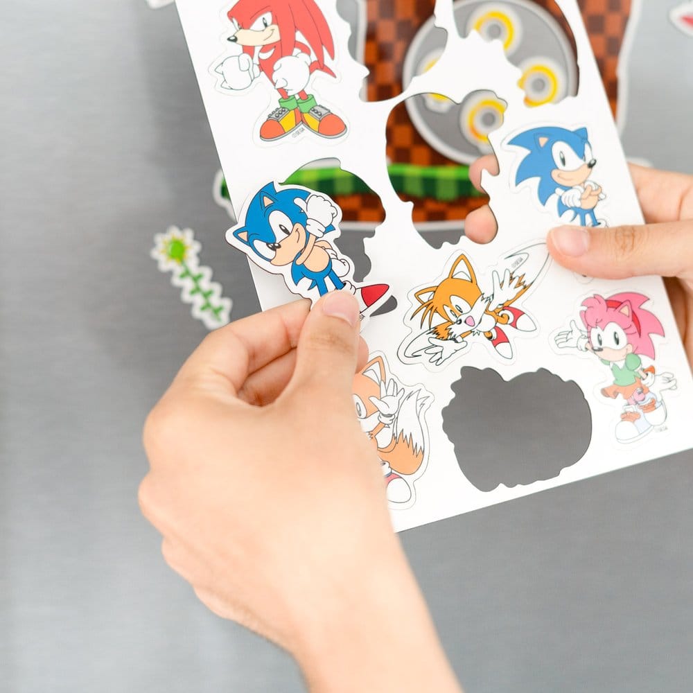 Sonic Die Cut Magnet Set Grupo Erik