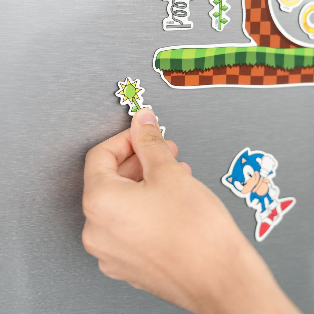 Sonic Die Cut Magnet Set Grupo Erik