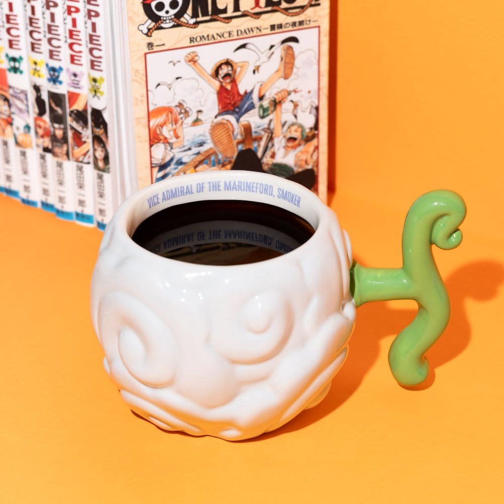 One Piece Netflix 3D Mug Fruit Smoke Smoke 600 ml Grupo Erik