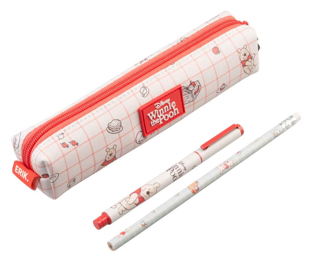 Winnie the Pooh 100th Anniversary Pen and Pencil Case Set Grupo Erik